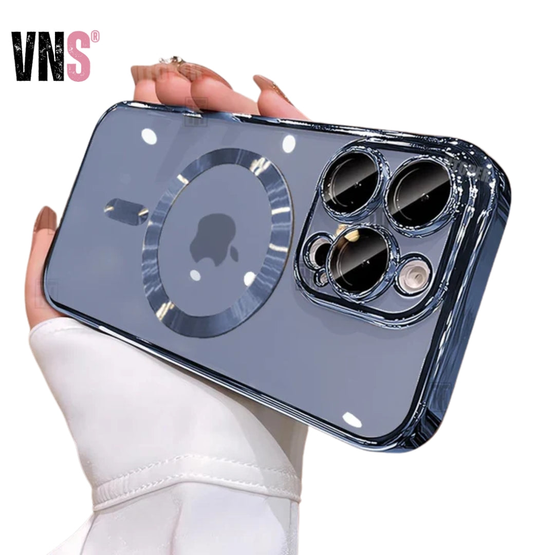 New Official Desert Gold Phone Case For iPhone 16 15 14 13 12 11 Pro Max Plus Clear Magsafe Magnetic Lens Protect Soft Cover