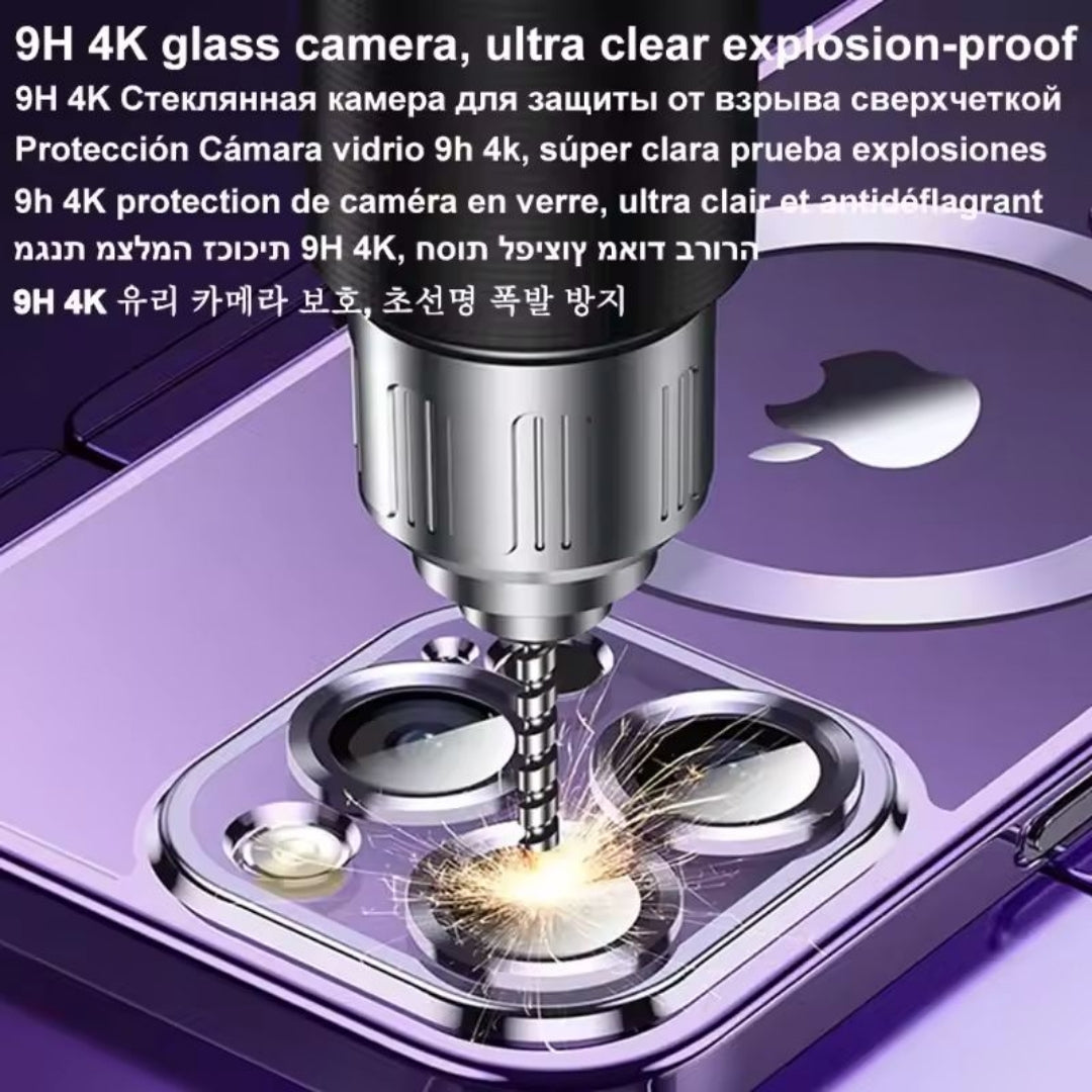 New Official Desert Gold Phone Case For iPhone 16 15 14 13 12 11 Pro Max Plus Clear Magsafe Magnetic Lens Protect Soft Cover