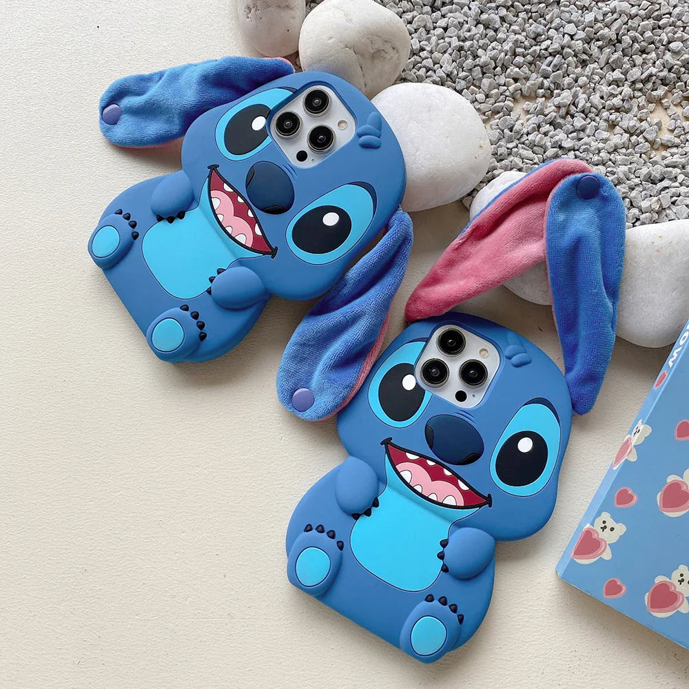 Cartoon Silicon Soft Phone Case For iPhone 15 Pro Max 11 12 Pro Max 14 Pro 14 Plus 13 12